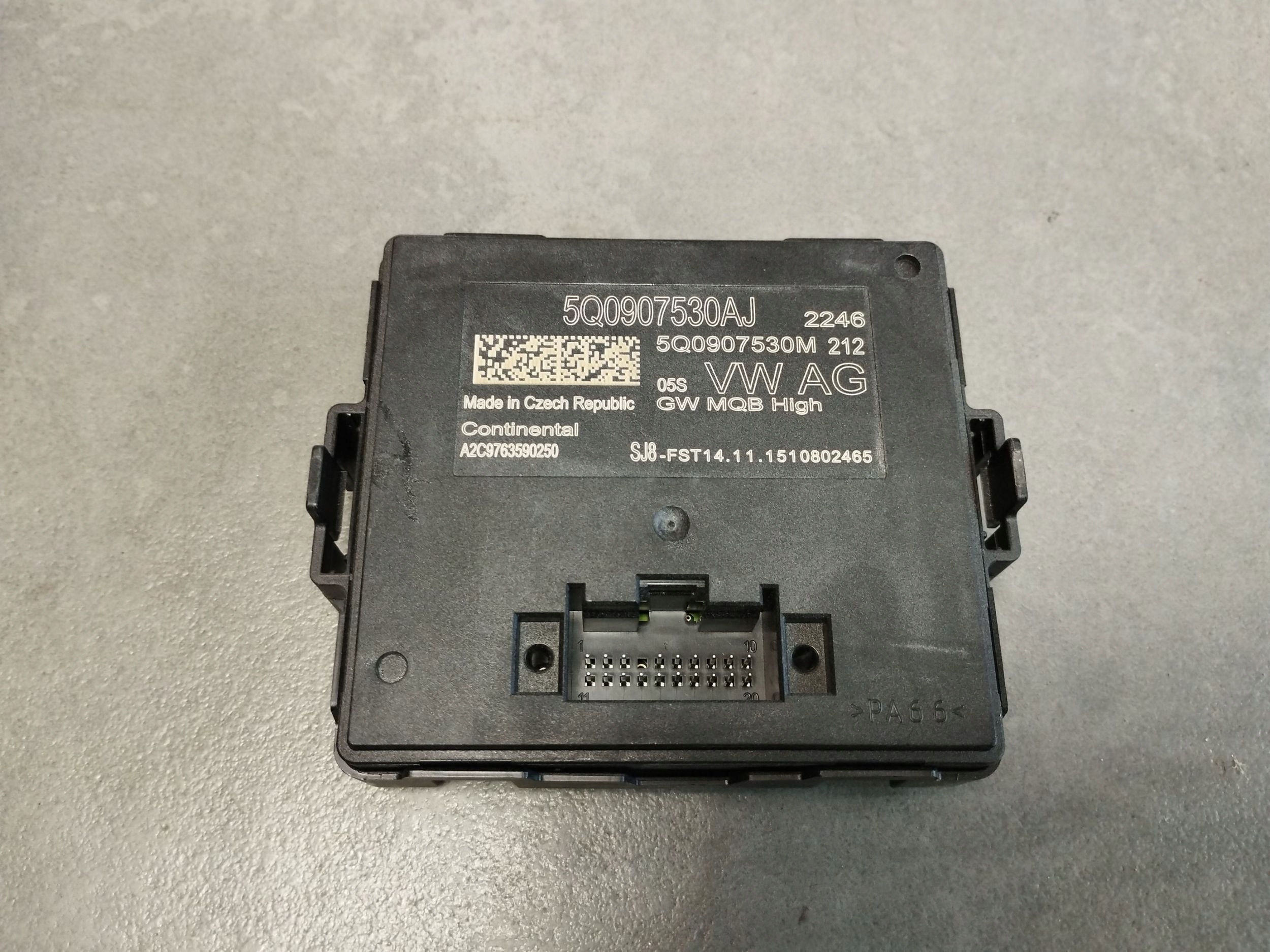 Volkswagen Golf VII module Gateway 5Q0907530AJ