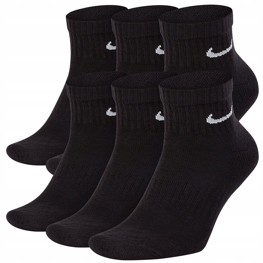 Ponožky Nike Everyday Cushion Ankle SX7669-010 černé 34-38