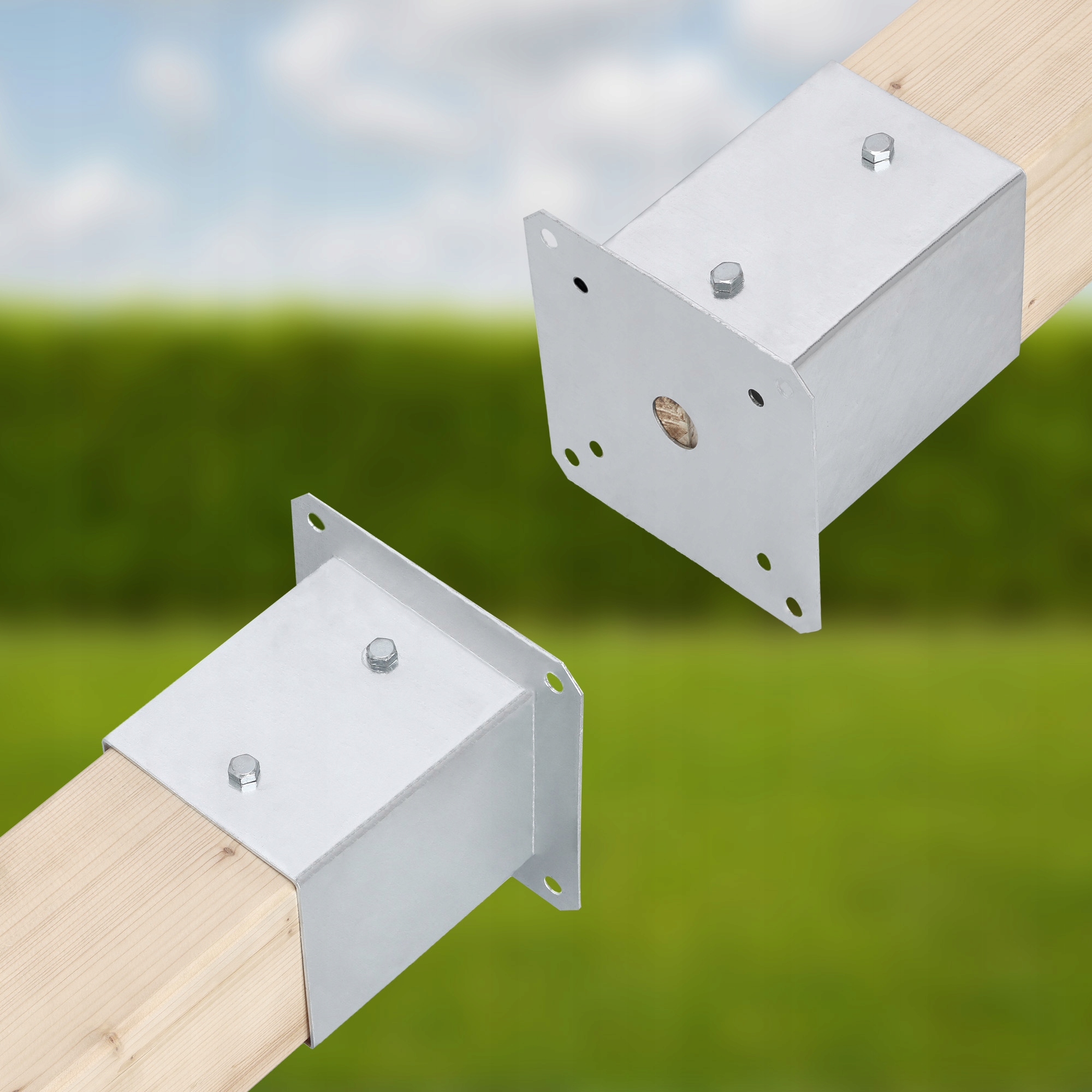 PODSTAWA SŁUPA PRZYKRĘCANA 60X60MM KOTWA WSPORNIK Producent Kotarbau