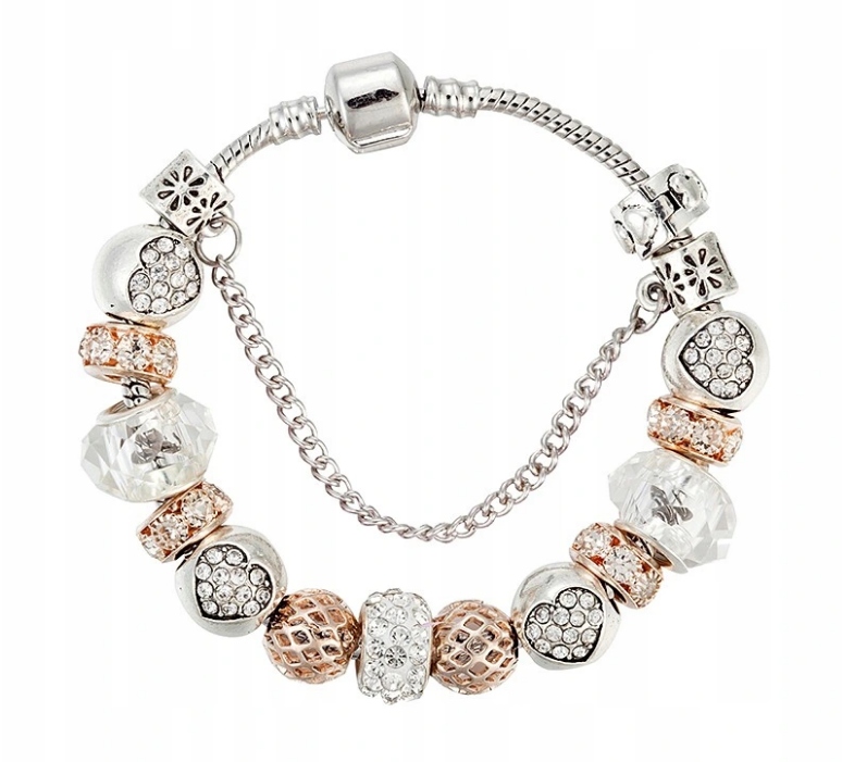 

Bransoletka modułowa do Pandora Charms Beads 20 cm