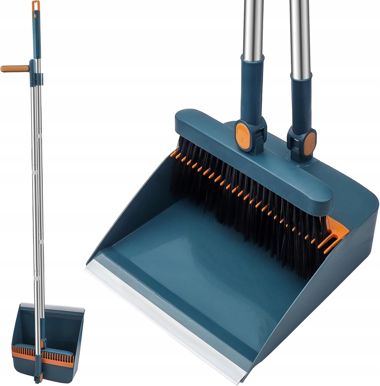 Metla Lopatka na zametání Sada na úklid Smetáček Kartáč Leniuch