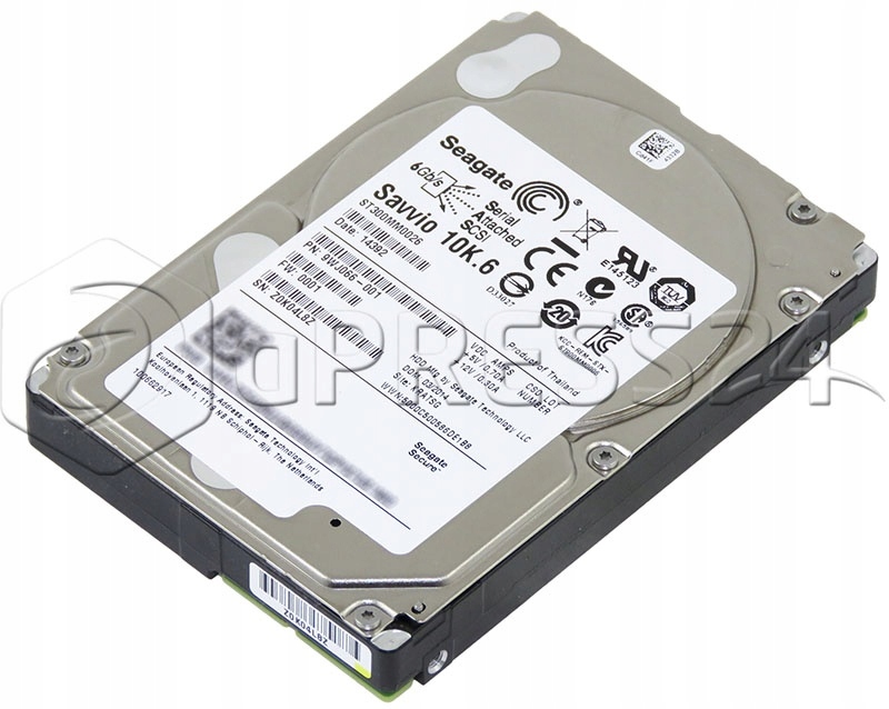 Seagate ST300MM0026 300GB Sas 6G Sed 10k 2.5" Hdd 300 Gb, Sas, 2.5 palce, 10 000 ot./min, šifrovaný