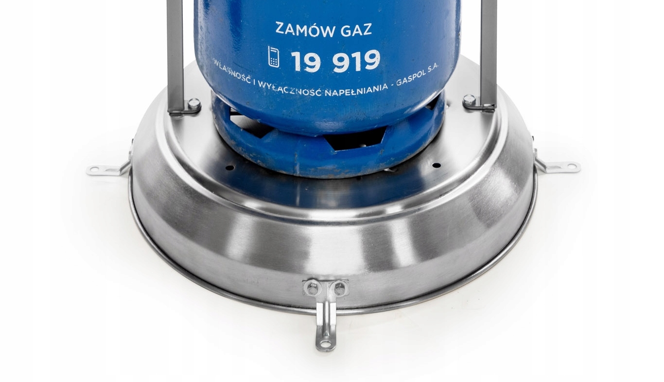 GAZOWY OGRZEWACZ OGRODOWY, PROMIENNIK ECO-PLUS 9,0 kW + reduktor do butli Maks. szerokość 81 cm