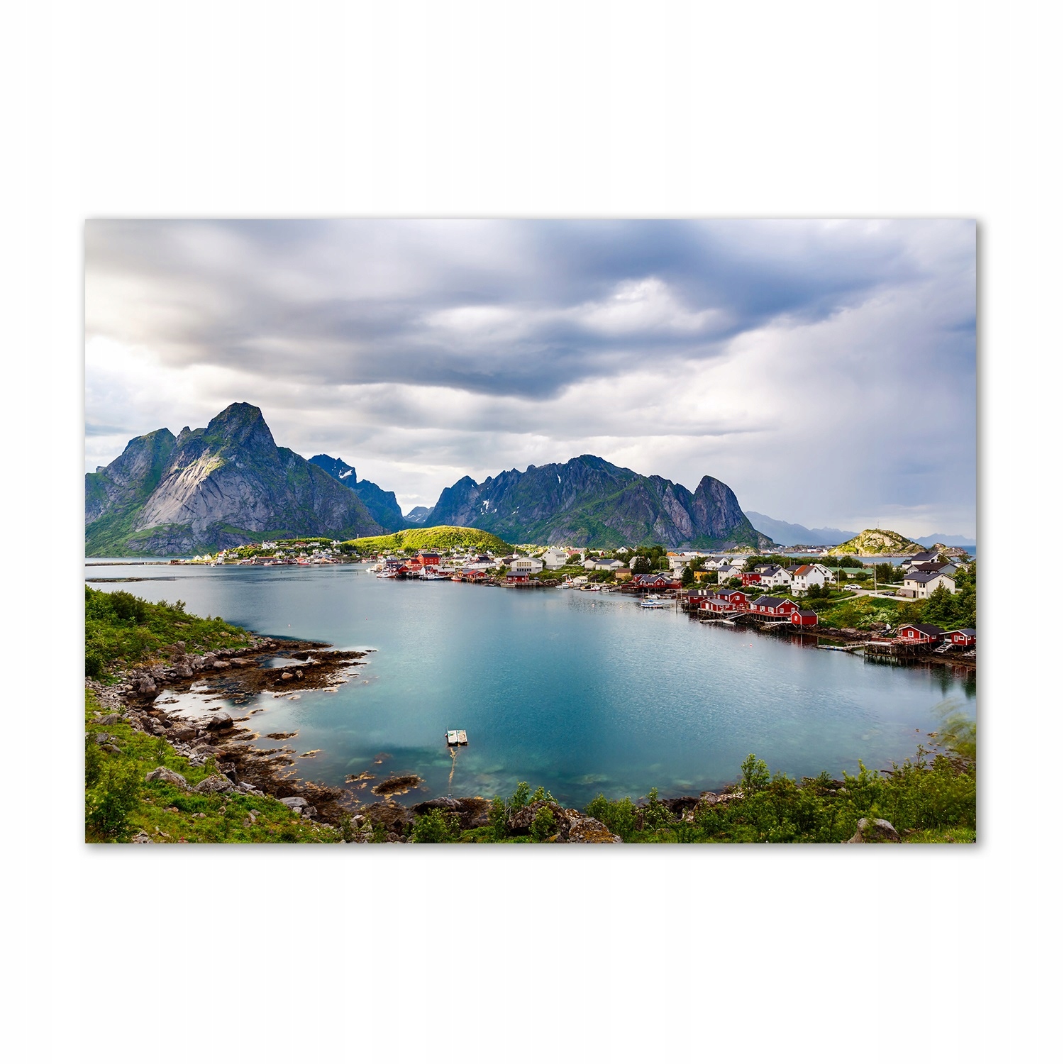 

Foto obraz szkło akryl Lofoty w Norwegii 100x70 cm