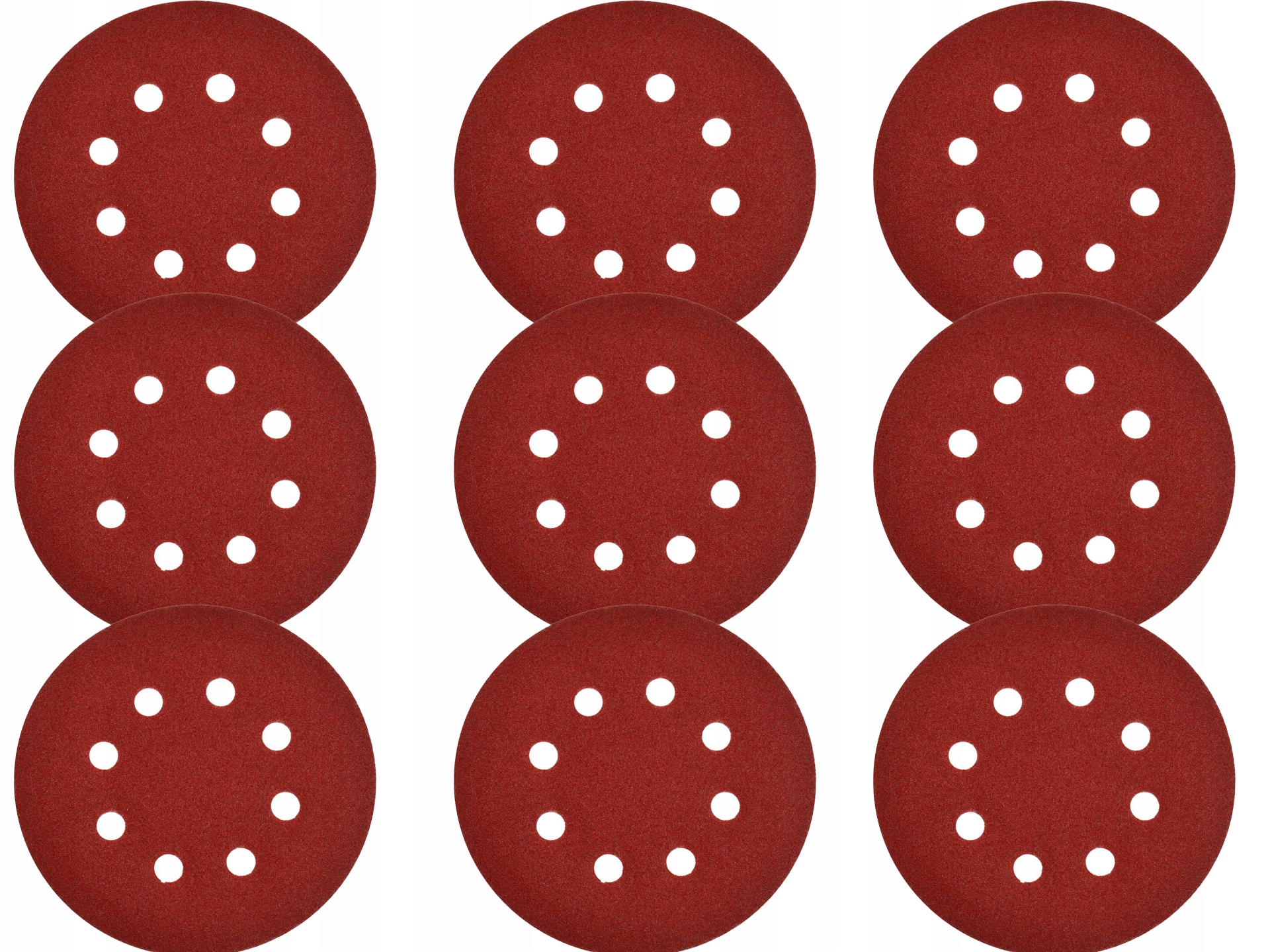 Papier ścierny rzep na dysk 125mm P40 10szt.