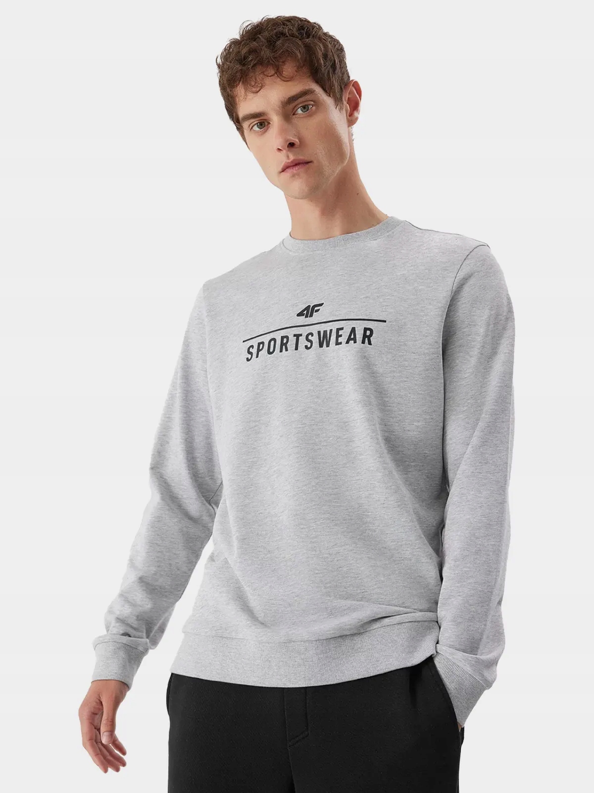 BLUZA MĘSKA DRESOWA 4F SPORTOWA BAWEŁNA AW23M692 Marka 4F