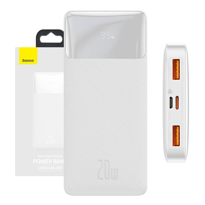 

Baseus Powerbank Bipow 10000mAh 2xUSB Usb-c 20W