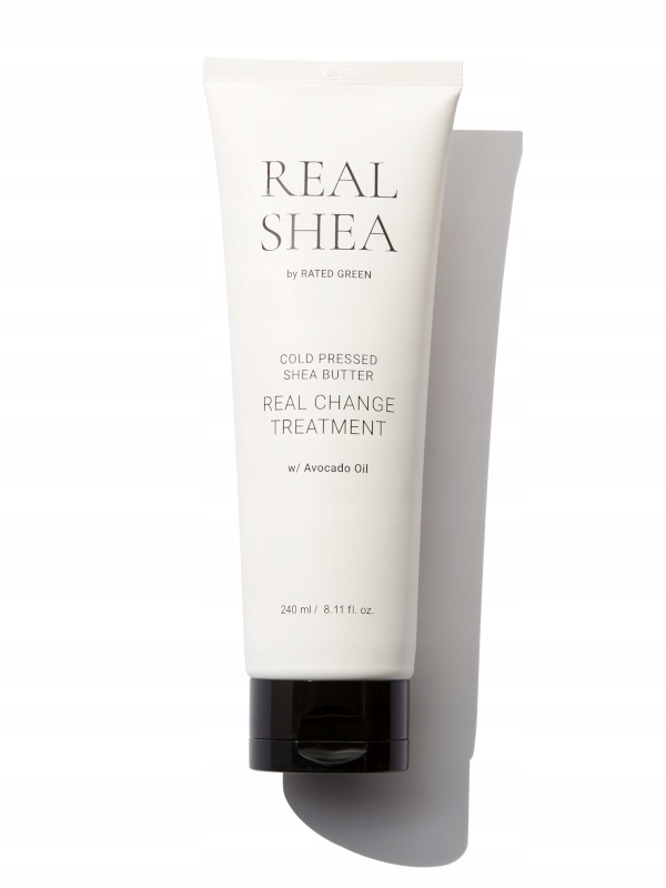 Kúra pro poškozené vlasy s bambuckým máslem Rated Green Real Shea 240 ml