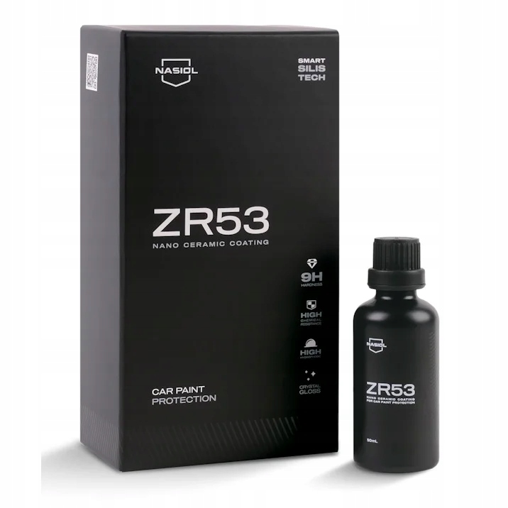 NASIOL ZR53 profesjonalna powłoka nano ceramiczna 10H trwałość 36msc ZESTAW Producent Nasiol
