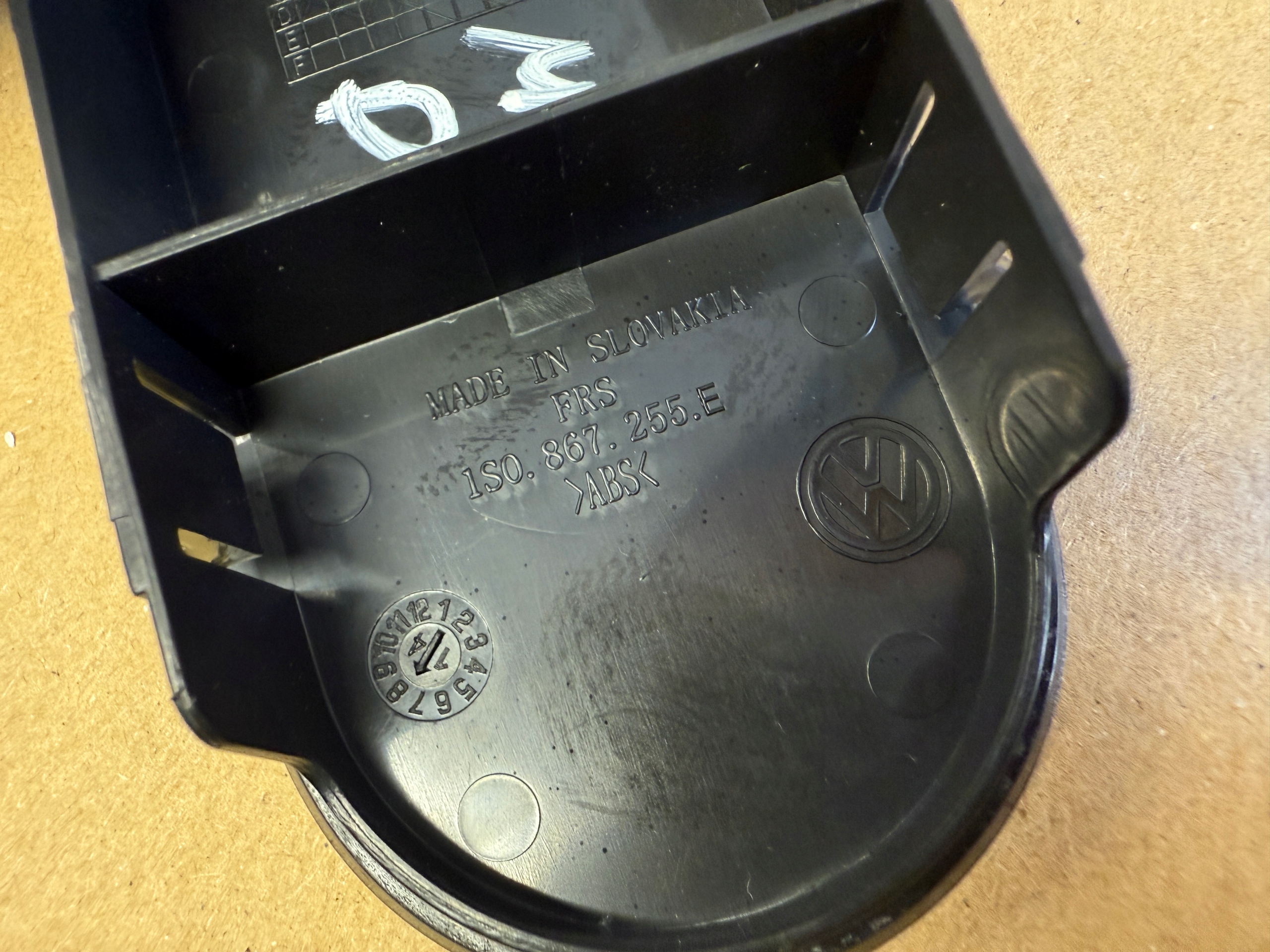 SEAT MII VW UP CITIGO switch windows right front 1S0867255E