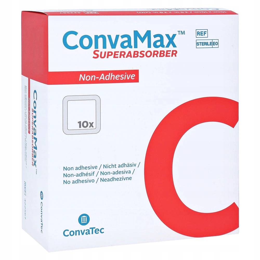 

Opatrunek z superabsorbentem ConvaMax 10x10 Nad 1x