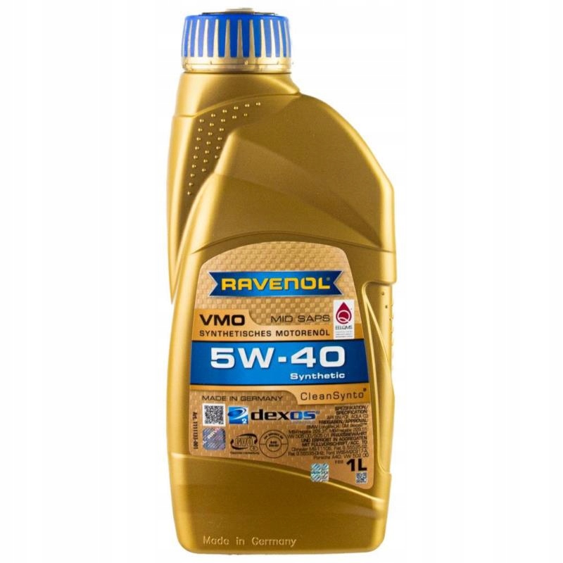 Ravenol Vmo 5W40 CleanSynto 1L syntetyczny olej silnikowy