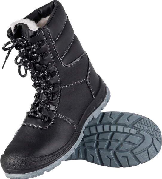 Buty robocze Kozaki wysokie Męskie ocieplane z Noskiem S3 Brnordreis r. 42