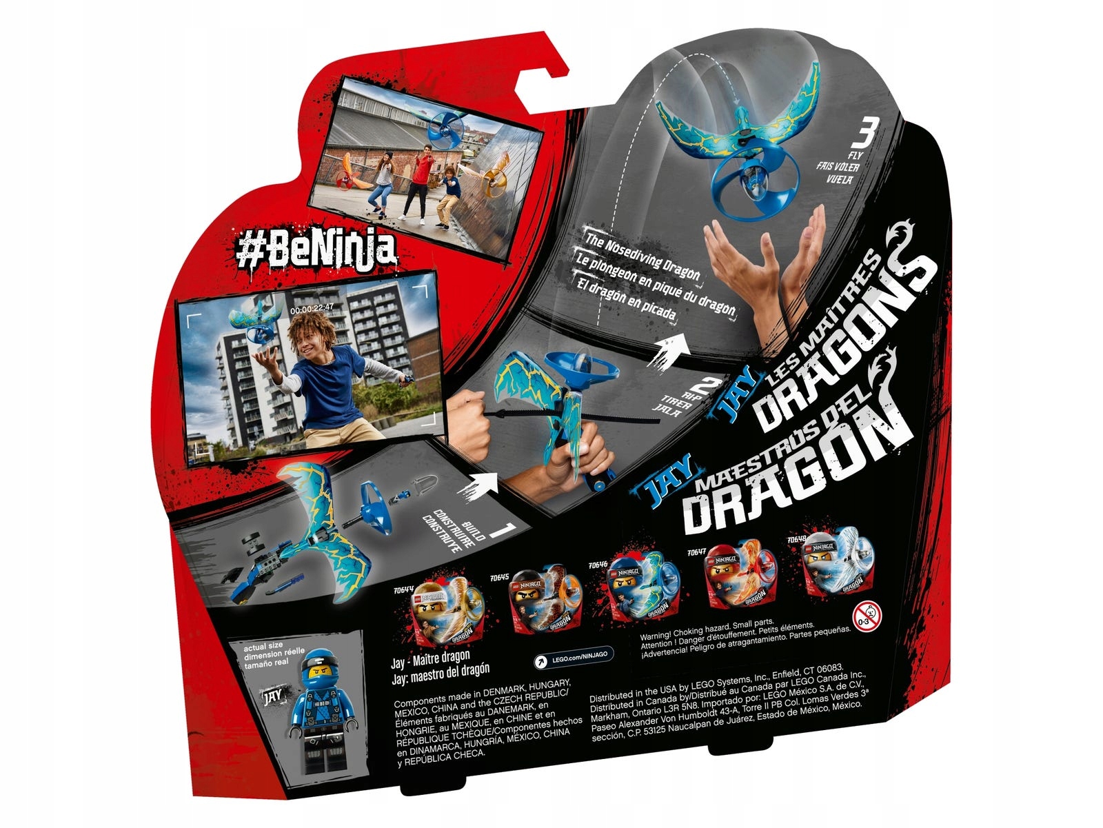 Klocki LEGO Ninjago 70646 - Jay - smoczy mistrz Marka LEGO