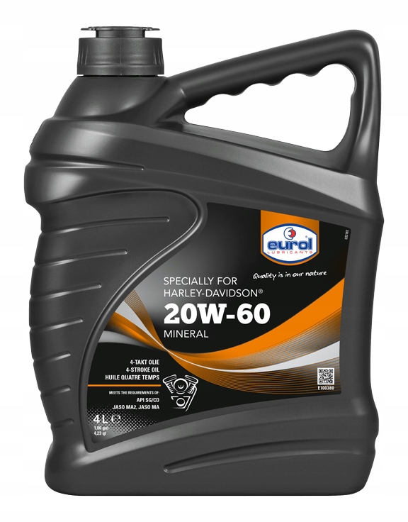

Eurol Harley Davidson 20W60 4L