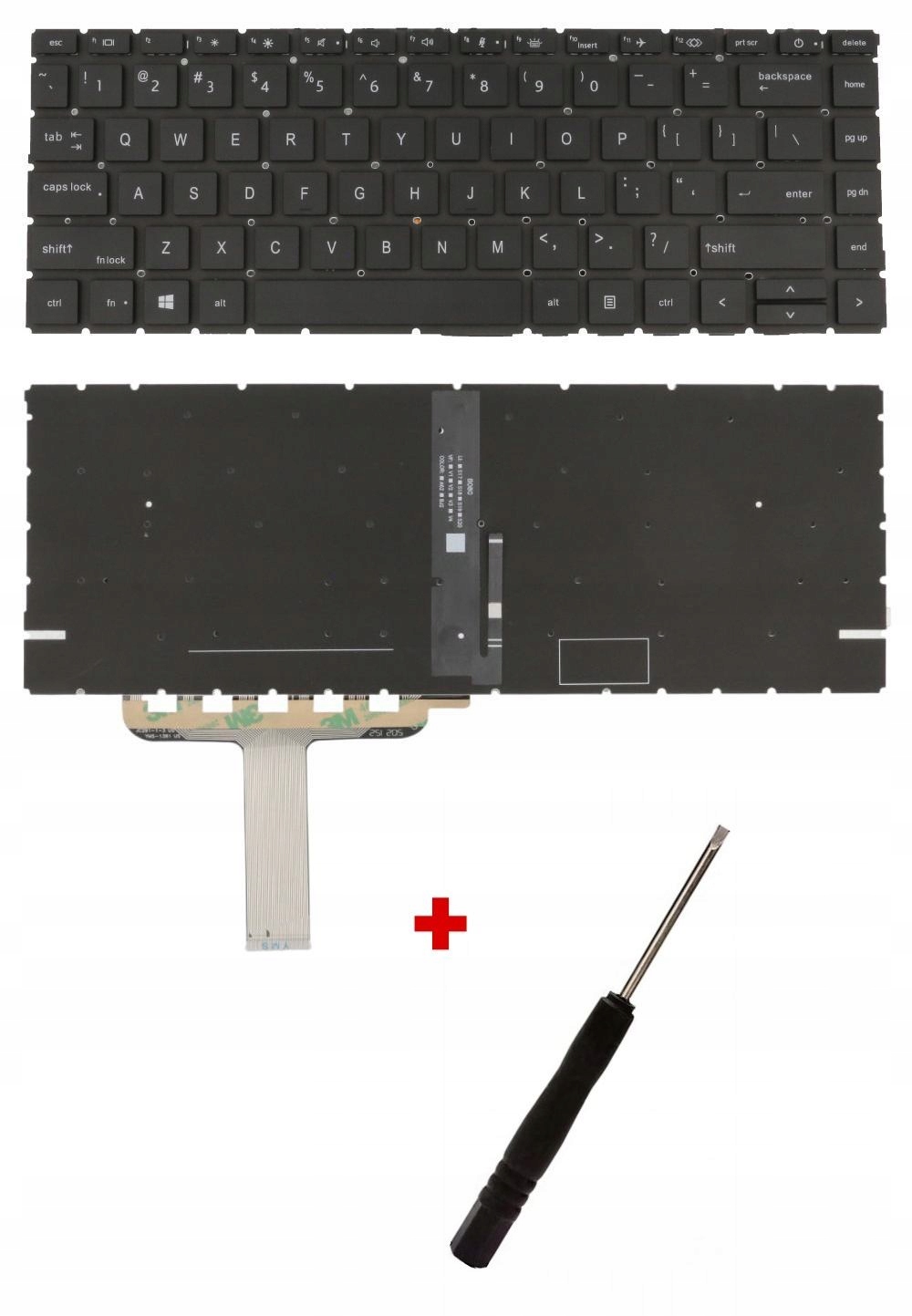 Podsvícená Klávesnice Pro Notebook Hp Probook 440 G8 445 G8 440 G9 445 G9