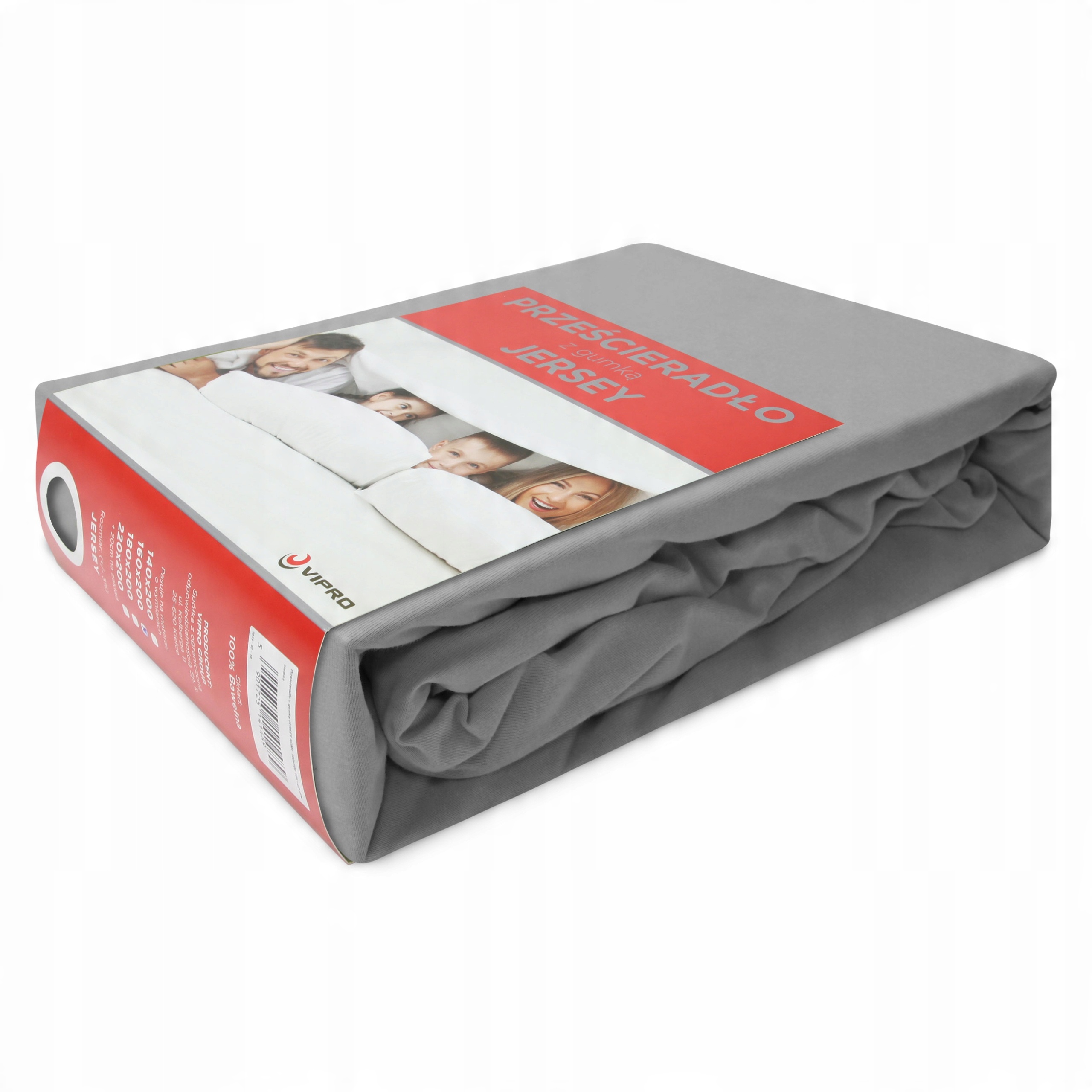 

Prześcieradło z gumką Jersey Home 90x200 Kolory