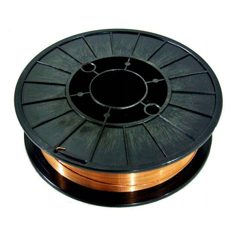 DRUT SPAWALNICZY MIGOMAT 1,0mm 5kg MIG MAG MIEDZIOWANY