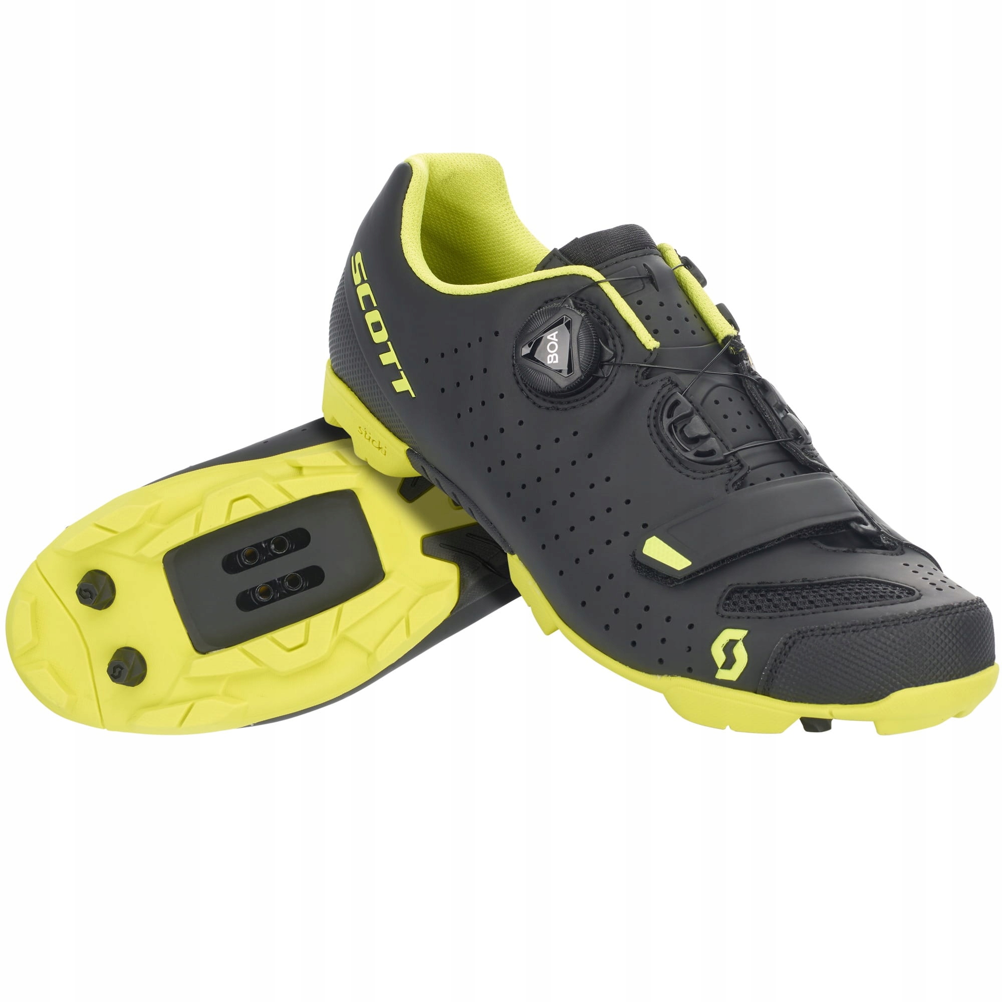 Buty Scott Mtb Comp-boa Black-yellow 43