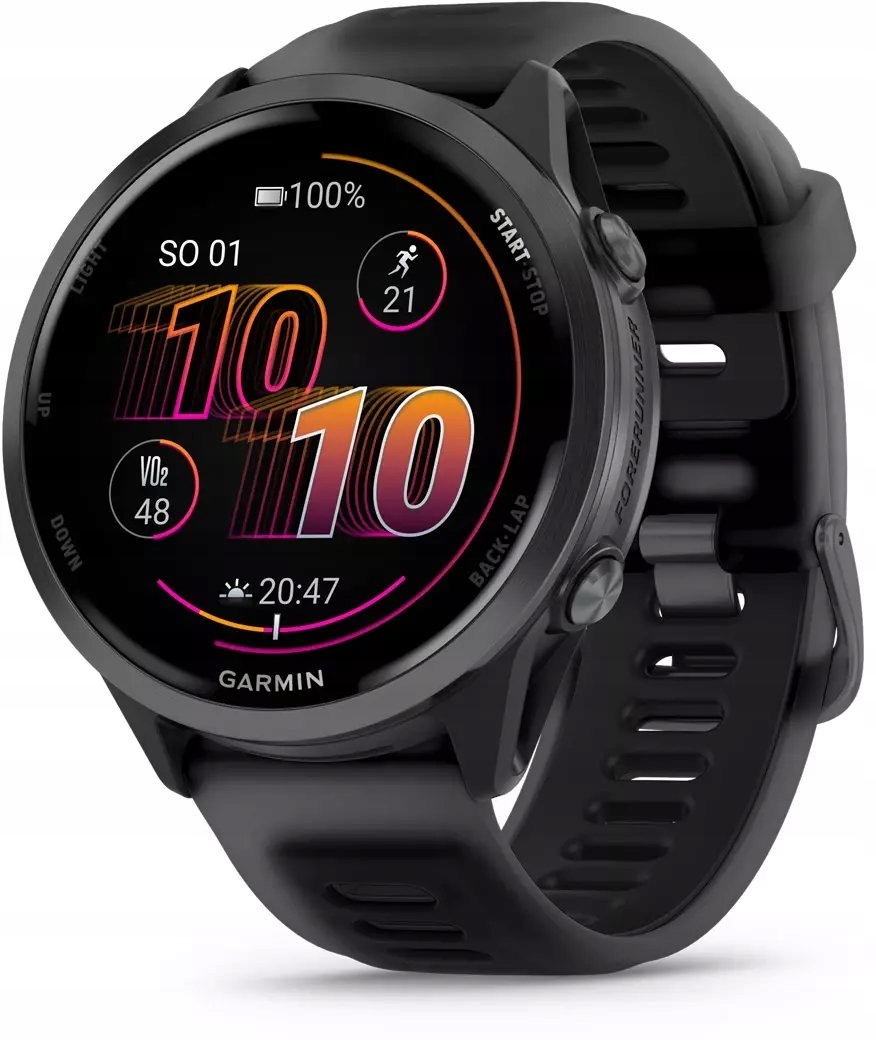Zegarek sportowy Garmin Forerunner 570 Czarny (010-02971-00)