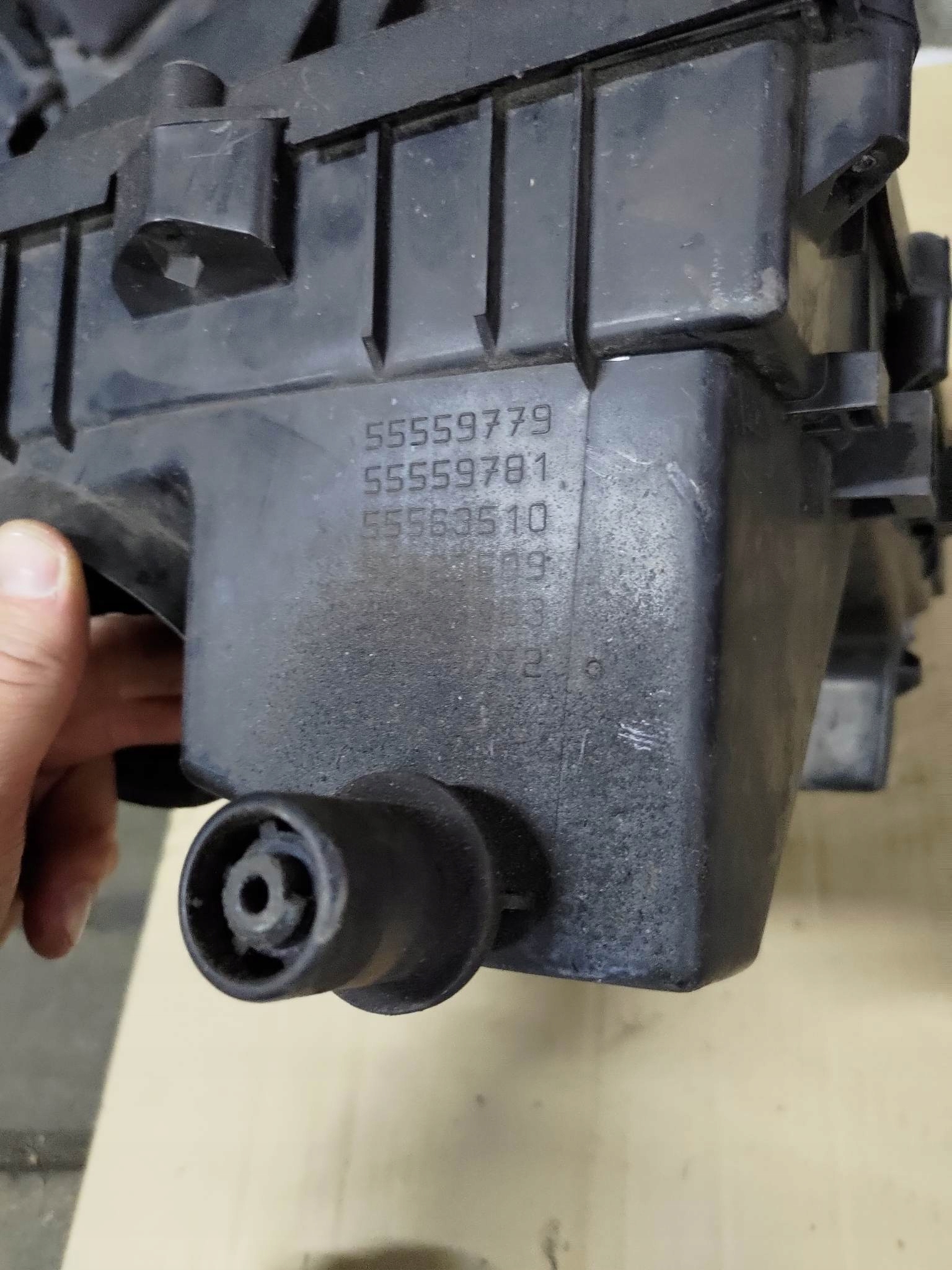 Gehäuse filter luft SAAB 9-3 II 93 OE 19 TTiD
