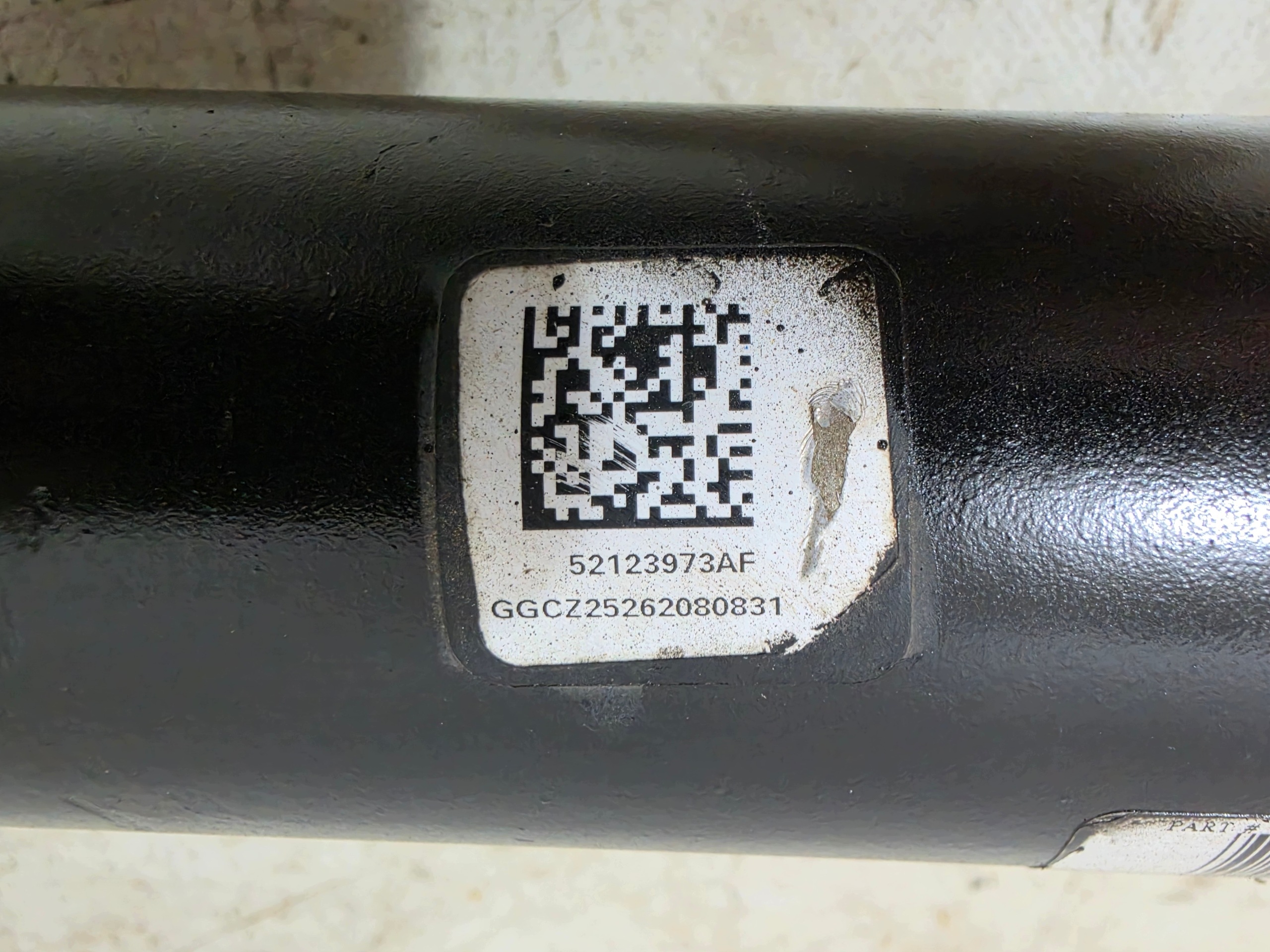 DODGE CHARGER 5.7 3.6 2019- cardan 52123973AH