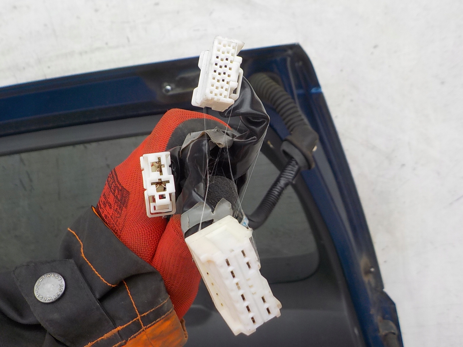 855 NISSAN X-TRAIL II (T31) boot door rear