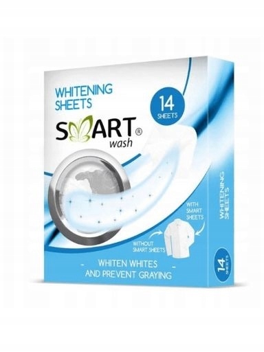 6 x Smart Wash, bělící ubrousky, 14 kusů