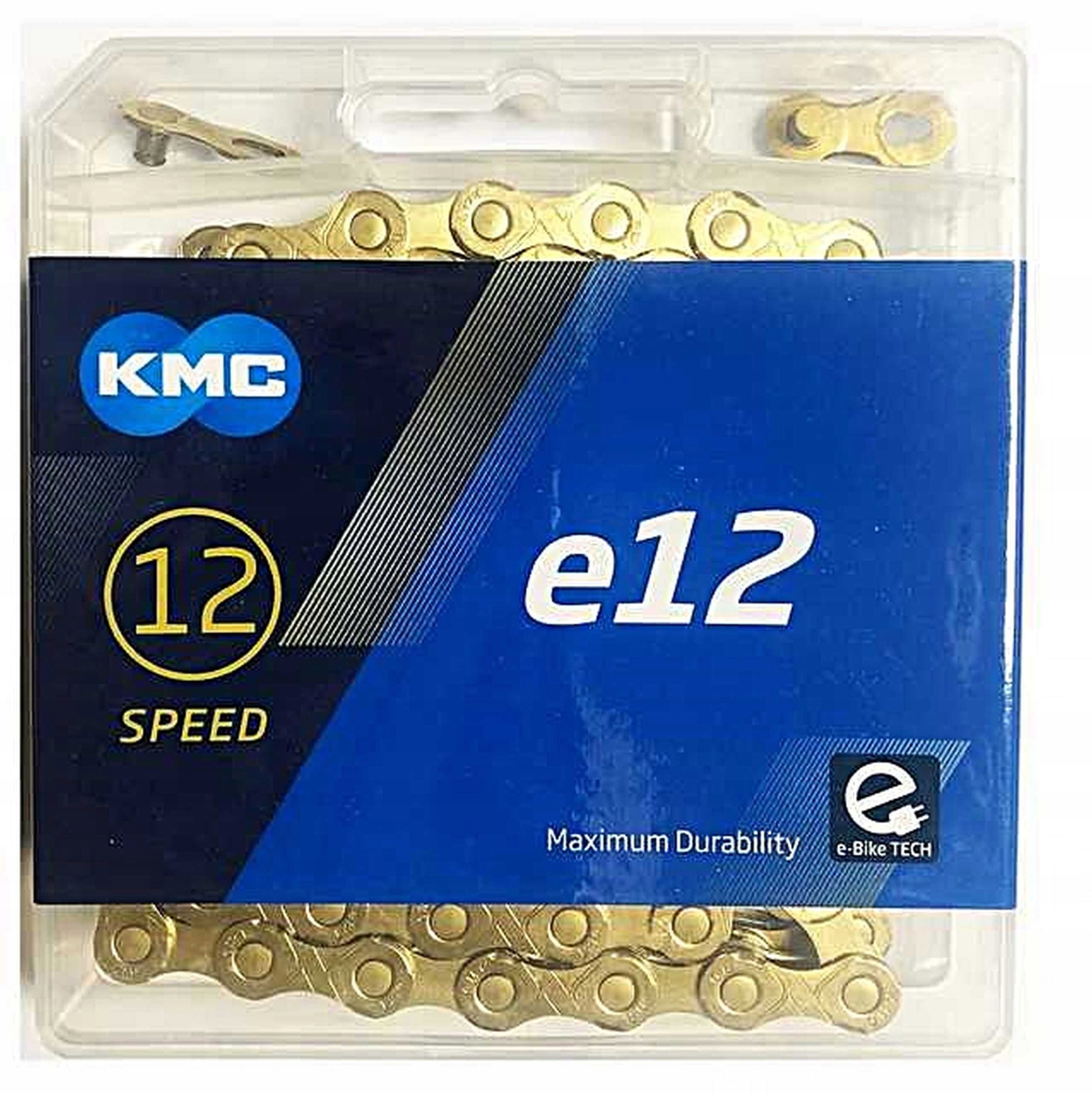 Kmc E12 Ti-GOLD E-bike Řetěz Na Kolo 12ks 13ks