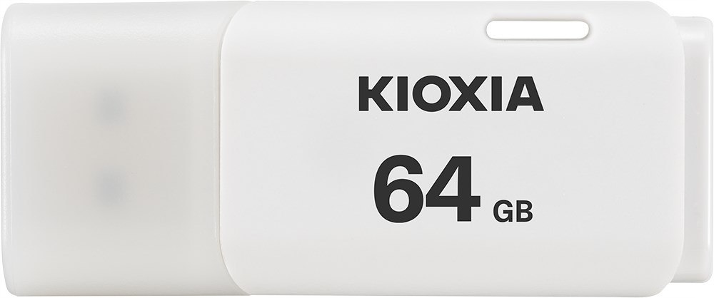 Kioxia U202 Hayabusa pendrive, 64GB, fehér