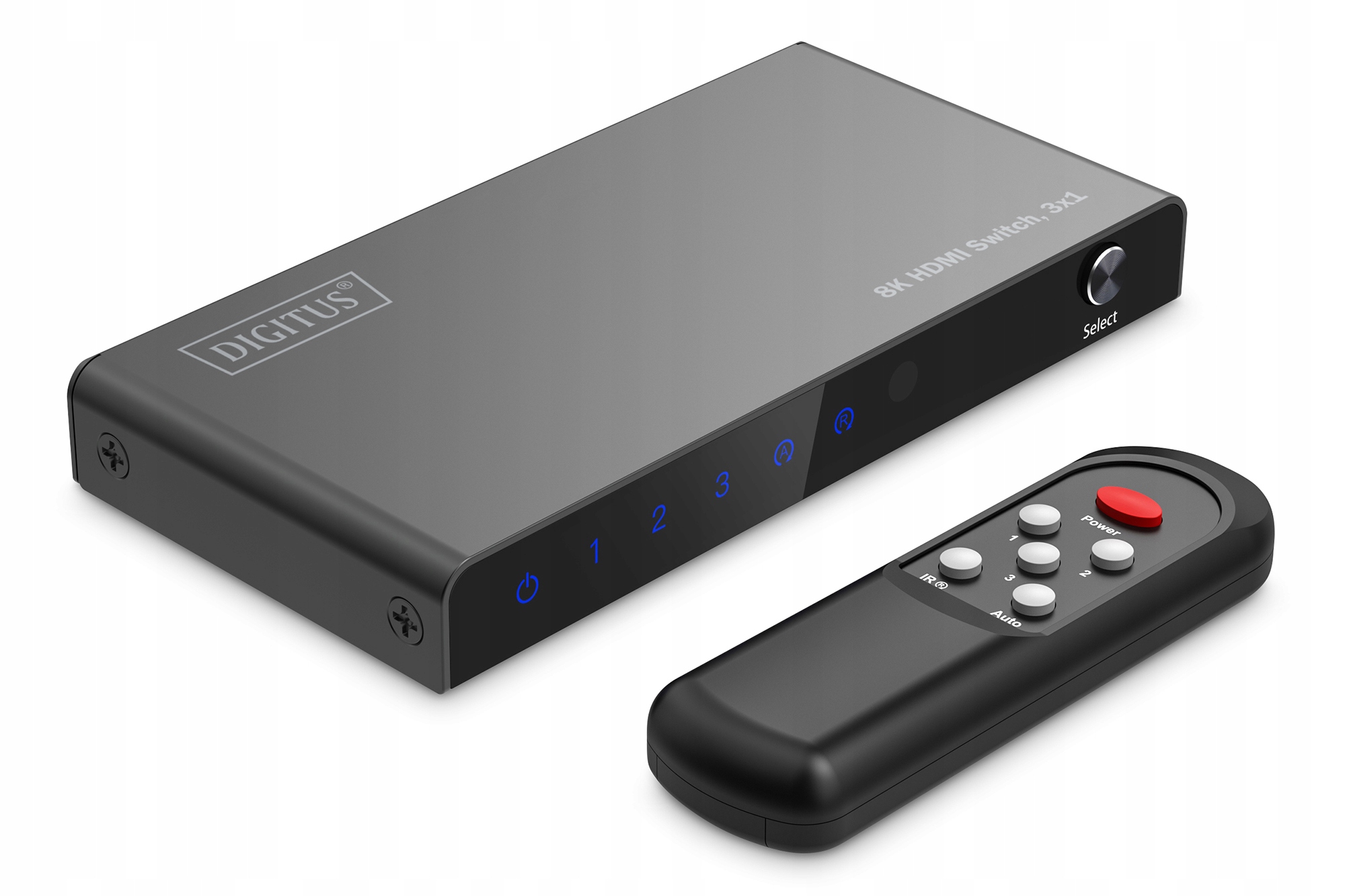Digitus 8K Hdmi Switch, 3x1 DS-55333 Black