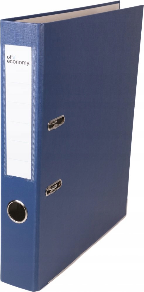 

Segregator A4 50mm Granatowy Wzmacniany Okuty