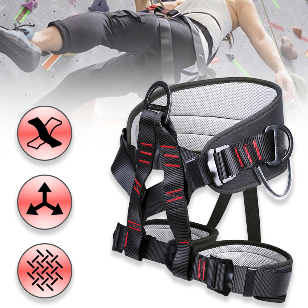 SZELKI BEZPIECZEŃSTWA DO WSPINACZKI PO DRZEWACH UPRZĄŻ WSPINACZKOWA PAS