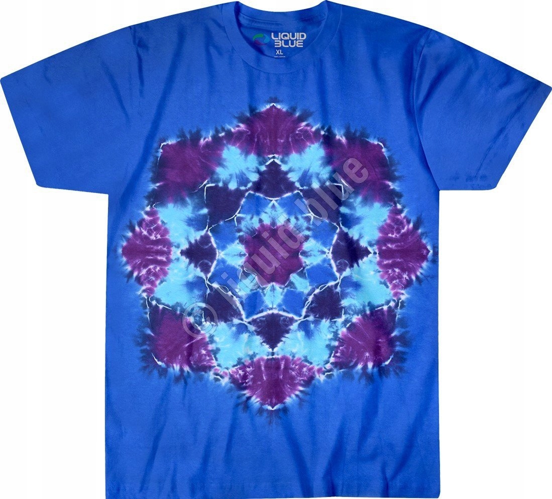 Modrá Mandala Liquid Blue L