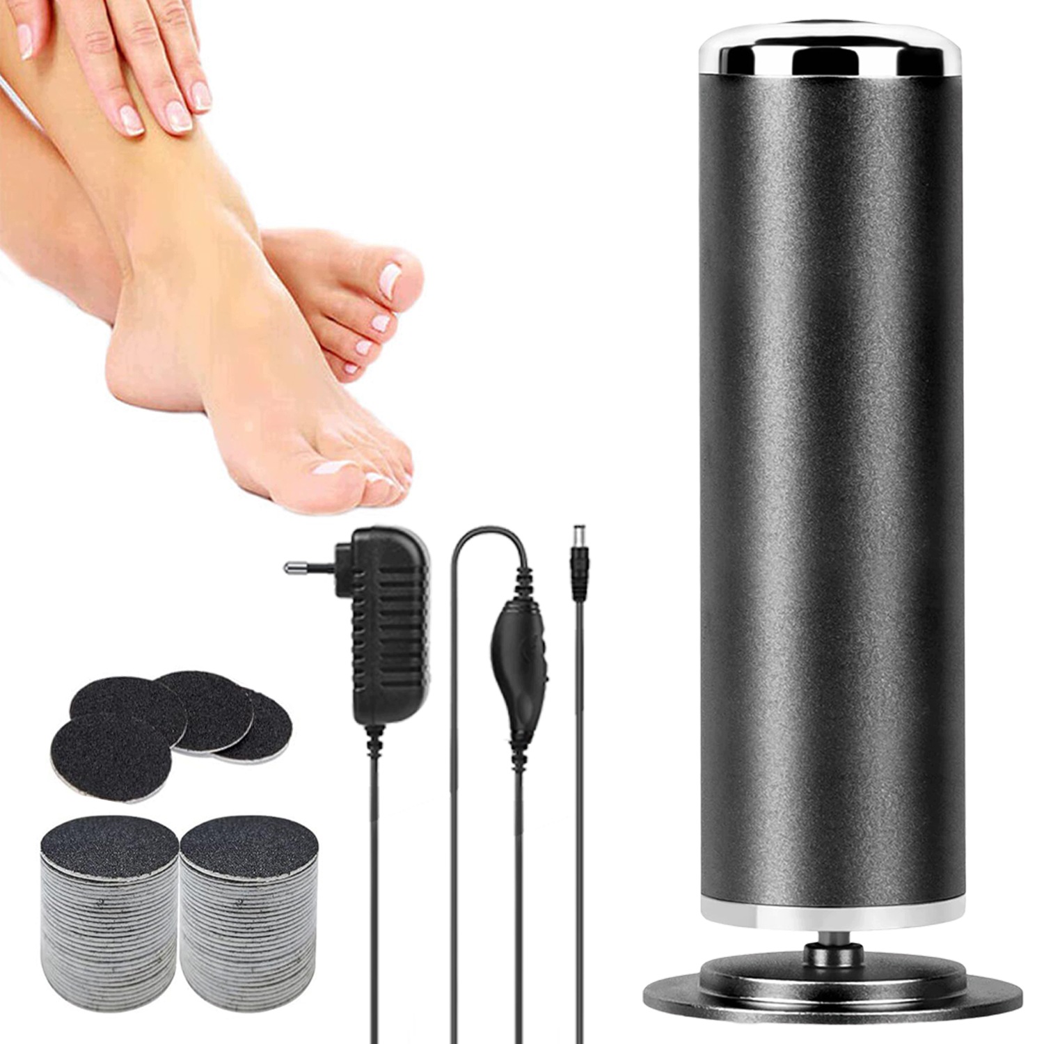 Elektrické zařízení na pedikúru 18W s adaptérem Eu a návodem