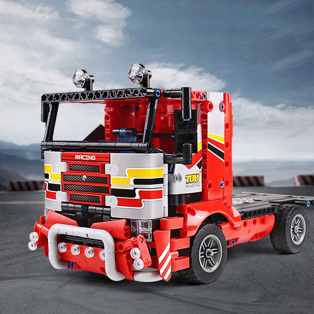 Klocki Technic Sterowana Ciężarówka AUTO 577 el RC Marka Mould King