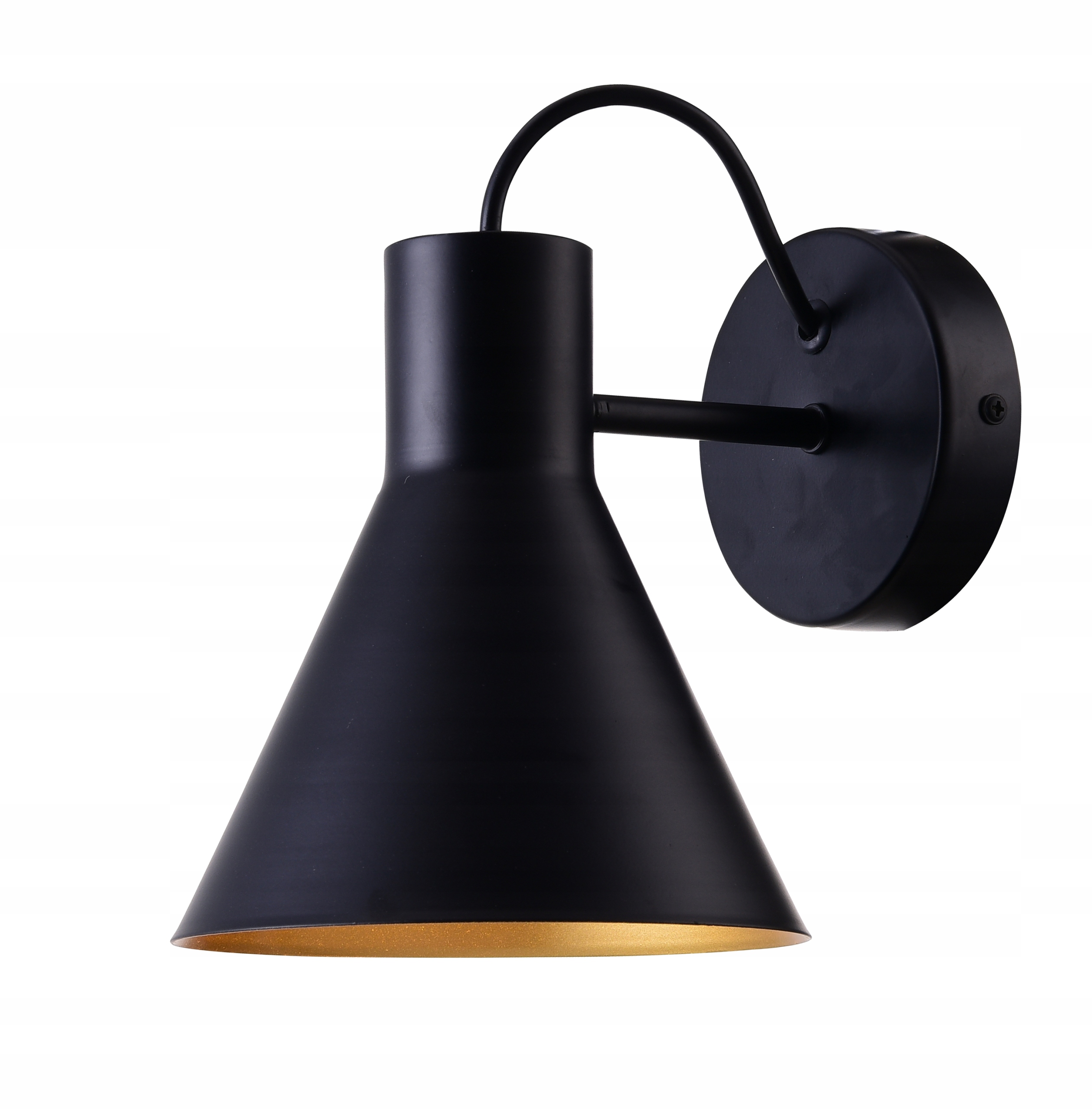 Černé matné nástěnné svítidlo E27 40W More Candellux