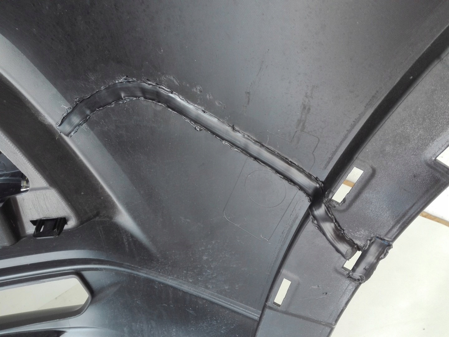 bumper front NISSAN QASHQAI II J11 LIFT washers