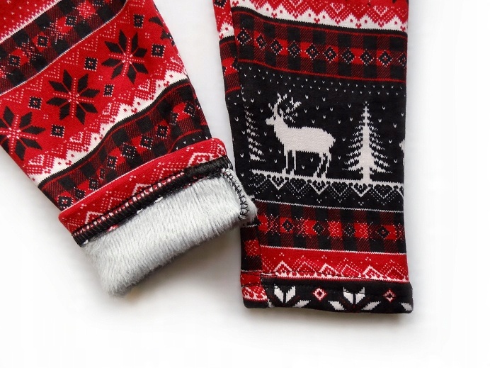 

Legginsy Ocieplane Futerkiem Śnieżki 98/104