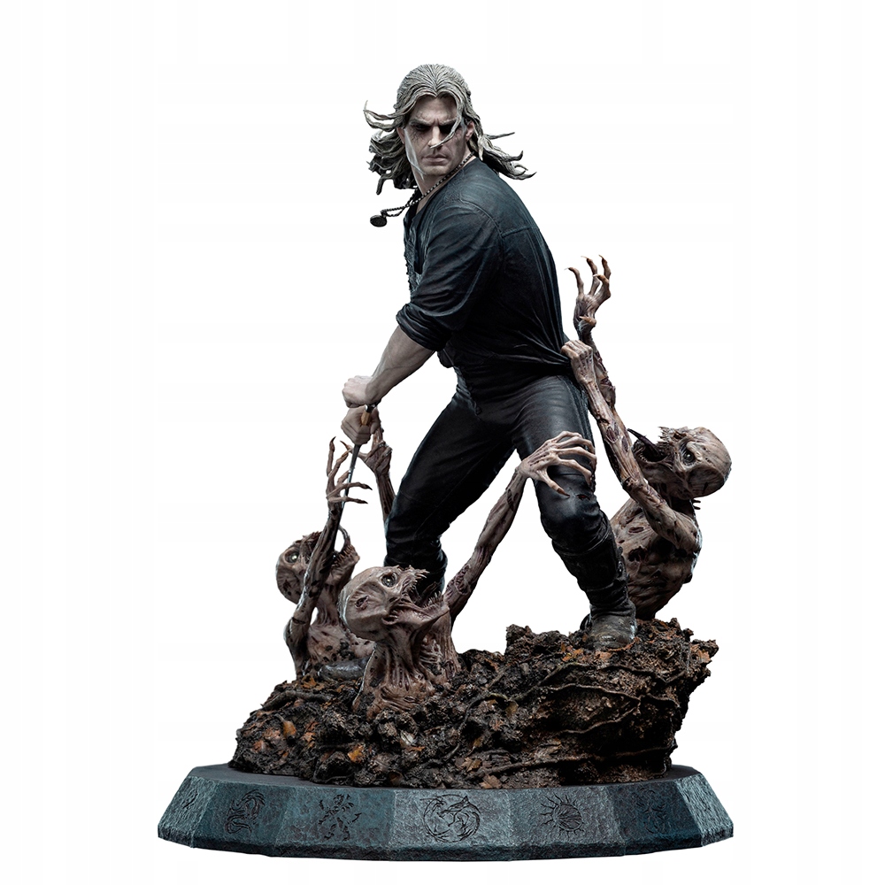 Weta socha The Witcher (Season 2) Geralt the White Wolf, měřítko 1:4 92 c