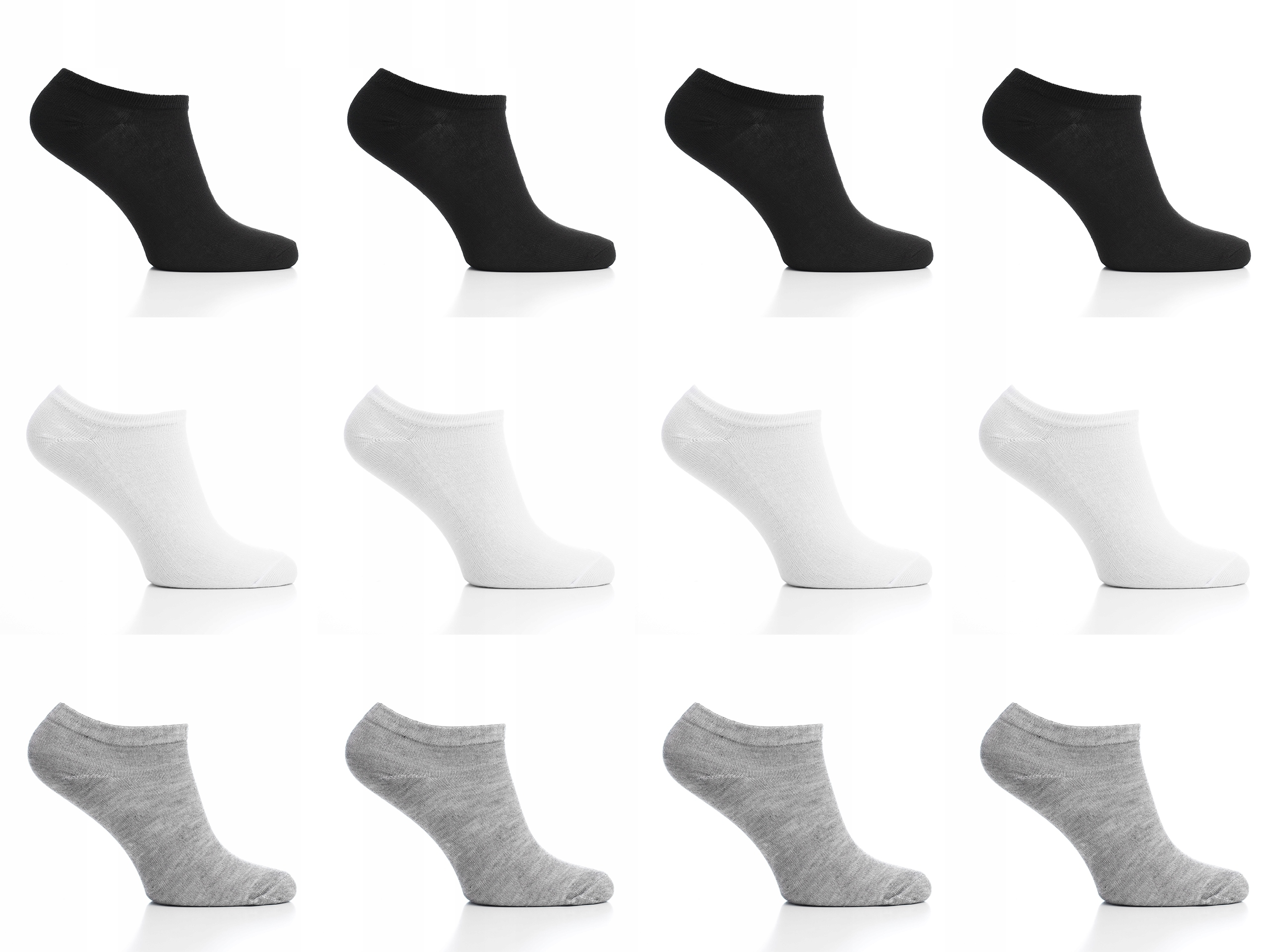 

12x Skarpety Stopki Damskie 35-38 Bawełna kolory !