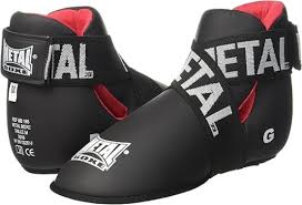 Metal Boxe MB165 Chrániče nohou pro Kusů bojové černé Velikost M