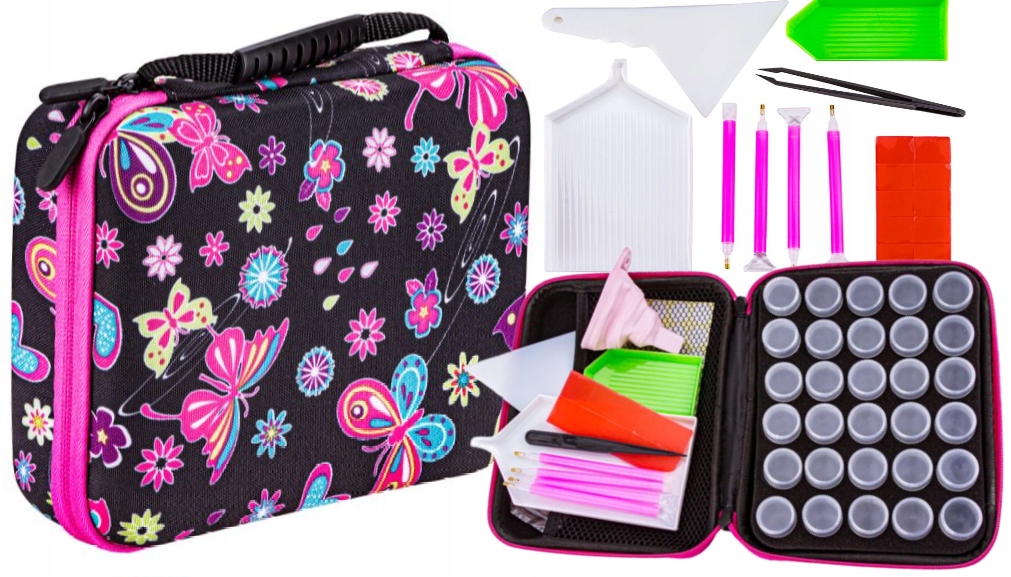 Diamantová výšivka Dětské doplňky Organizer