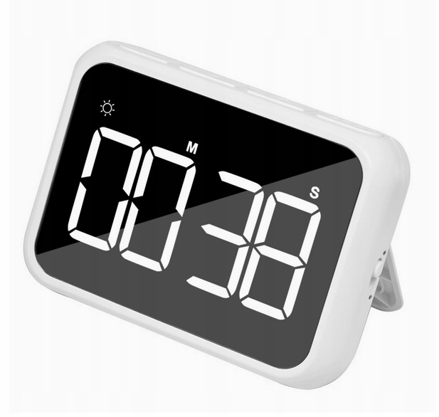 35 CM Časovač Na Magnet Kuchyňské Stopky LCD Minutka S Velkým Led Displejem