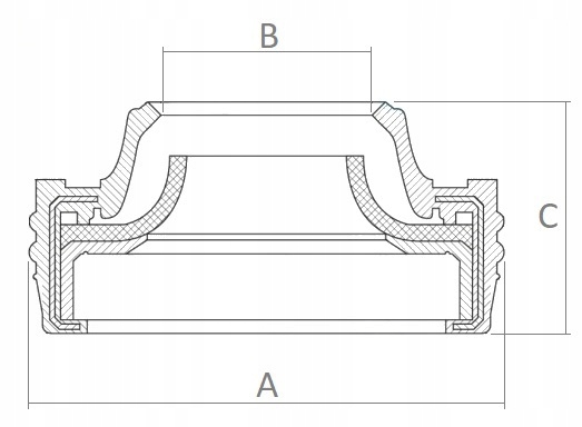 2800001 USZCZELNIENIE SPRĘŻARKI SANDEN PXE14 PXE16 SD7V16 SD7H15 SD6C12 SD7 Producent części Cool Parts Automotive