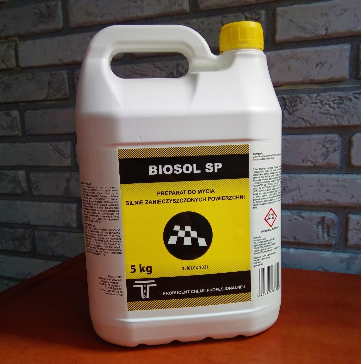 

Płyn do tłustego brudu 5kg Koncentrat Brudex