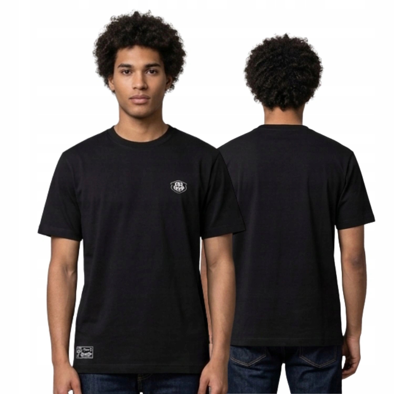 Tričko pánské bavlněné The Dudes Little Bear T-Shirt s černým potiskem vel. M