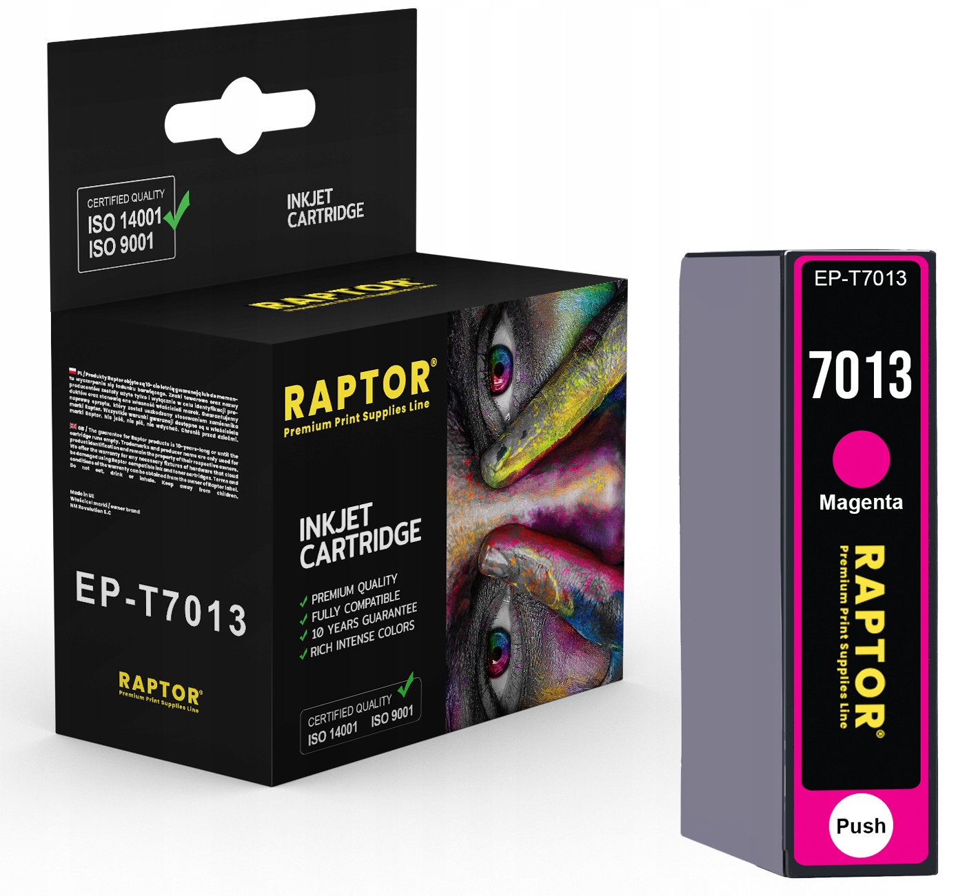 Tintapatron Epson T7013 WP4525DNF WP4530 WP4533 Készülékhez