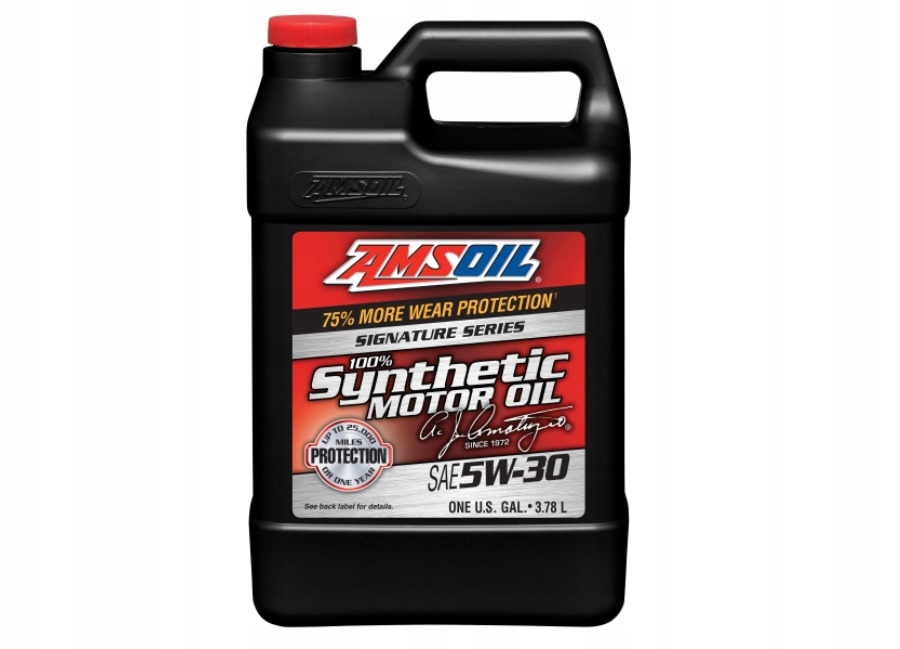 Plne syntetický motorový olej Amsoil Signature 5W-30, objem 3,78 l