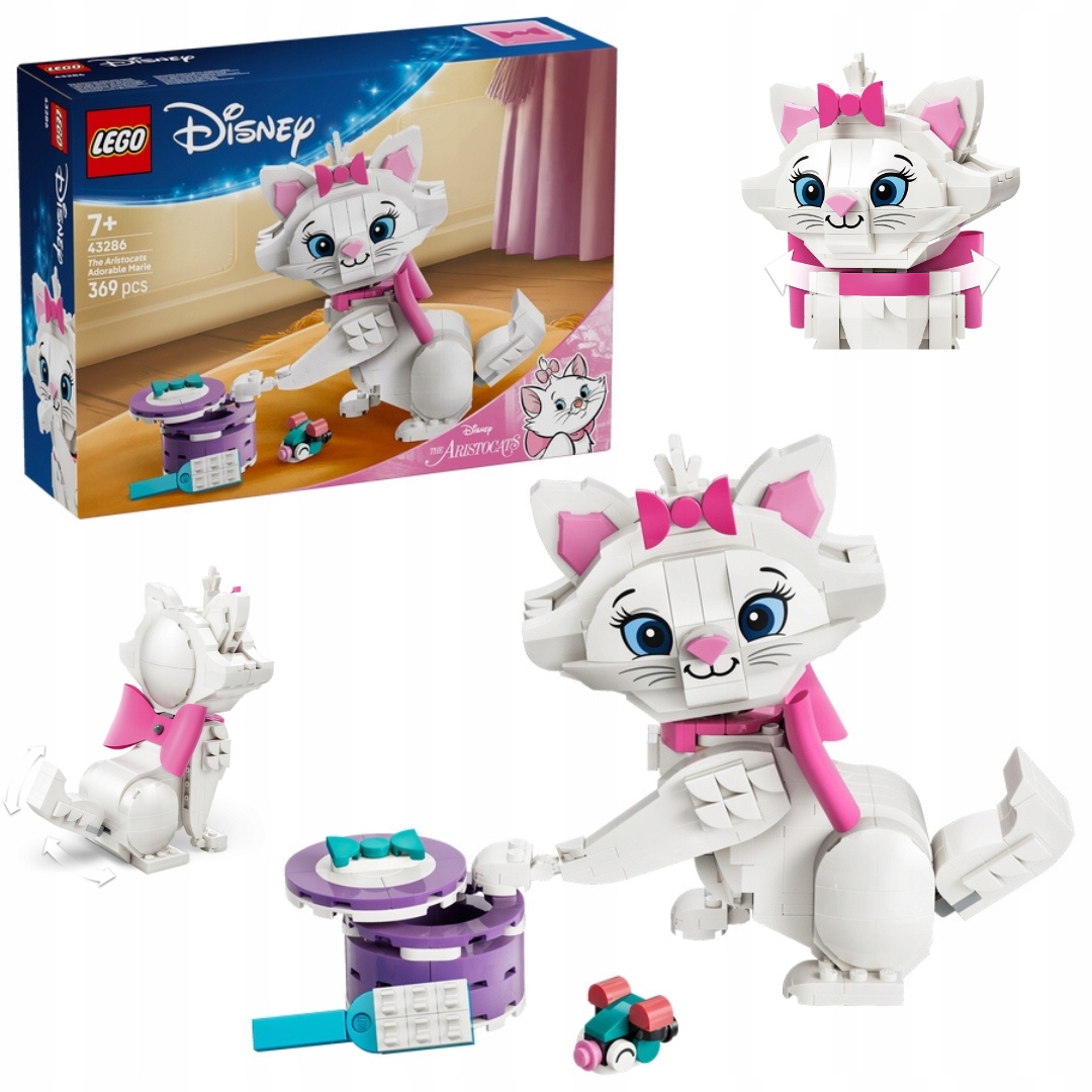 Lego 43286 Disney Aryskotraci Roztomilá Mari kočka kotě zvířátko k sestavení